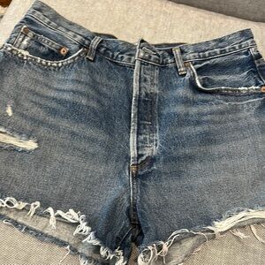 AGOLDE Dee High rise vintage short